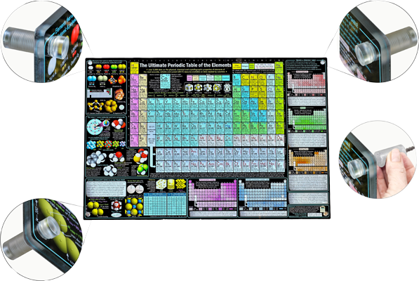 ELITE Acrylic Print with Acrylic Standoffs and Description s