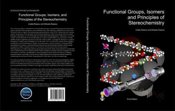 Functional Groups and Stereoisomers - front and back cover