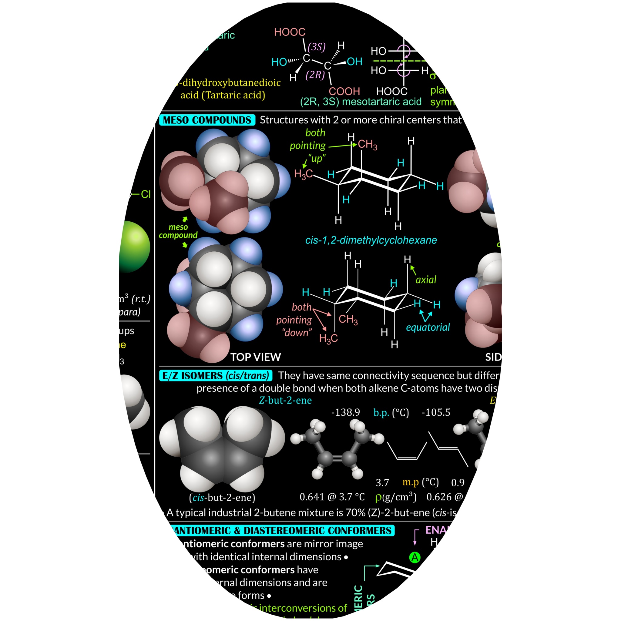 2IN1 ORGANIC CHEMISTRY Poster Chart with Functional Groups and ISOMERS ...